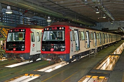 Renovaci�n de tres kil�metros de v�a en la l�nea 5 de Metro de Barcelona